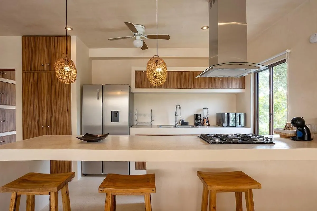 Lujoso Departamento Con Amenidades En Nim Selva Norte Tulum Apartment