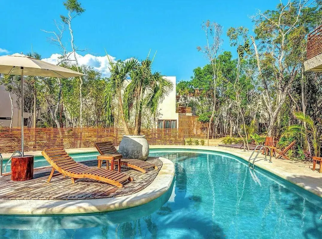 Apartment Lujoso Departamento Con Amenidades En Nim Selva Norte Tulum