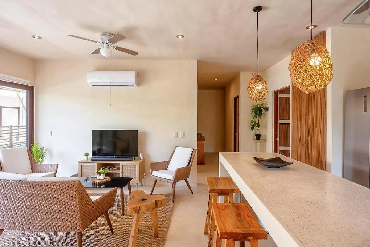 Apartment Lujoso Departamento Con Amenidades En Nim Selva Norte Tulum