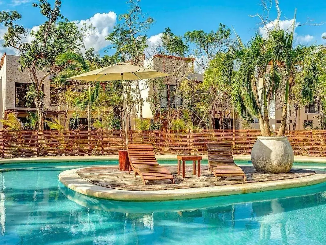Lujoso Departamento Con Amenidades En Nim Selva Norte Tulum