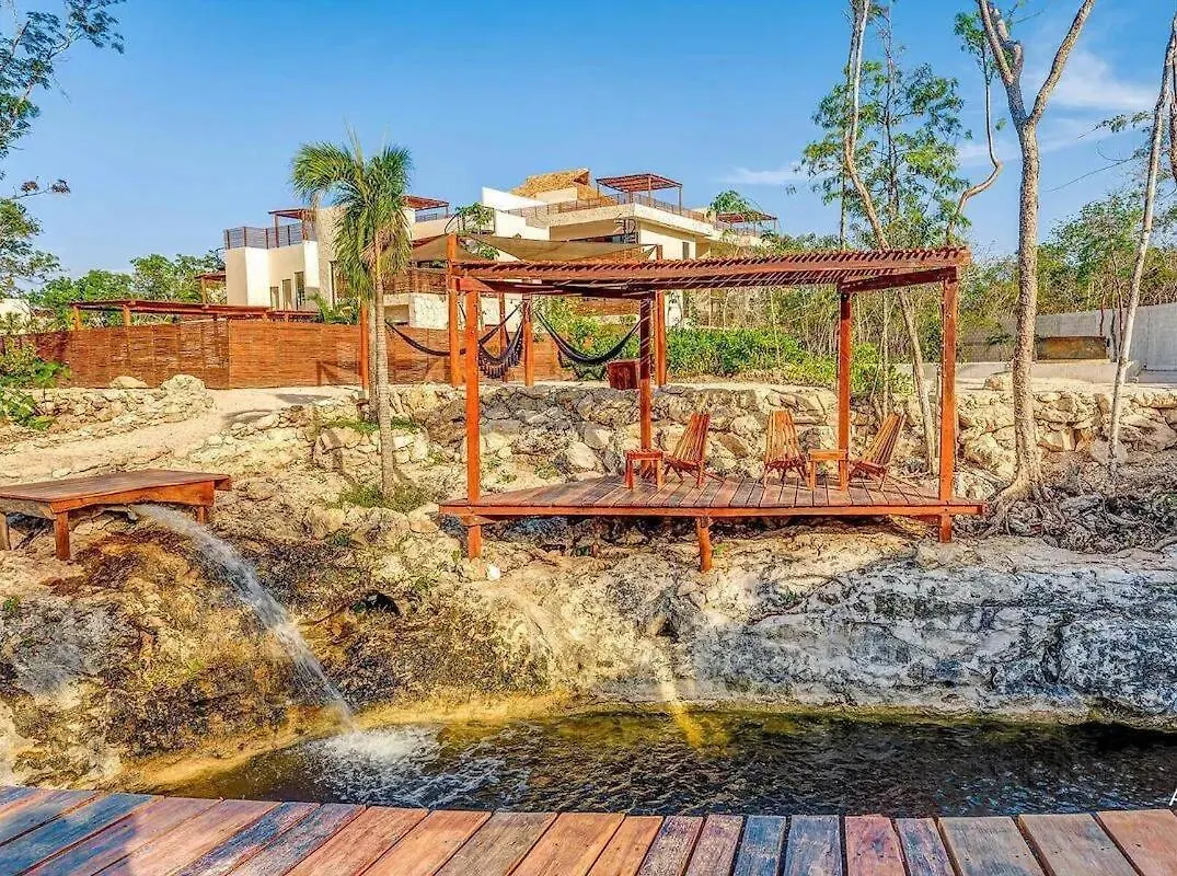 Lujoso Departamento Con Amenidades En Nim Selva Norte Tulum 0*,